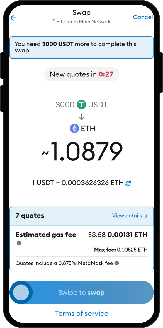 Swap Your USDT for SPRINT